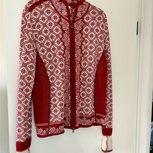 Dale of Norway red Christiania Sweater xxl